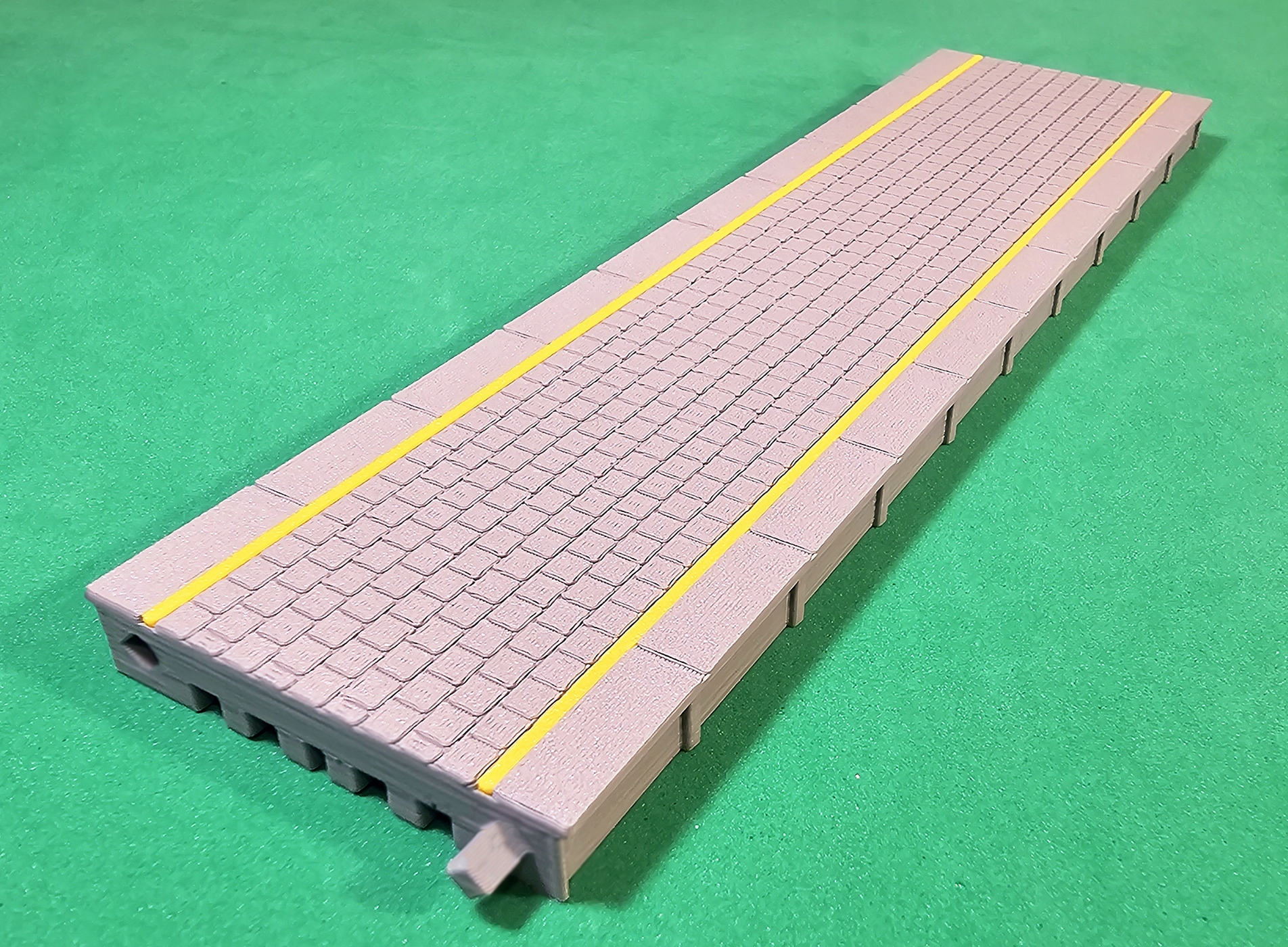 Peron wyspowy H0 1:87 20 cm modułowy PRL ModRail