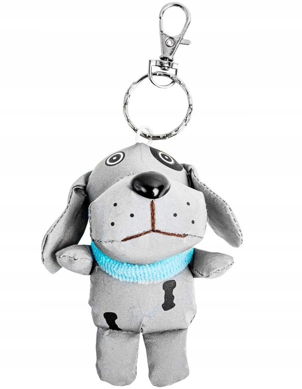 

Maskotka Odblaskowa Zawieszka Brelok Odblask Pies