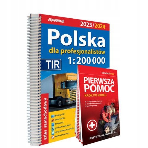 POLSKA DLA PROFESJONALISTÓW ATLAS SAMOCHODOWY...