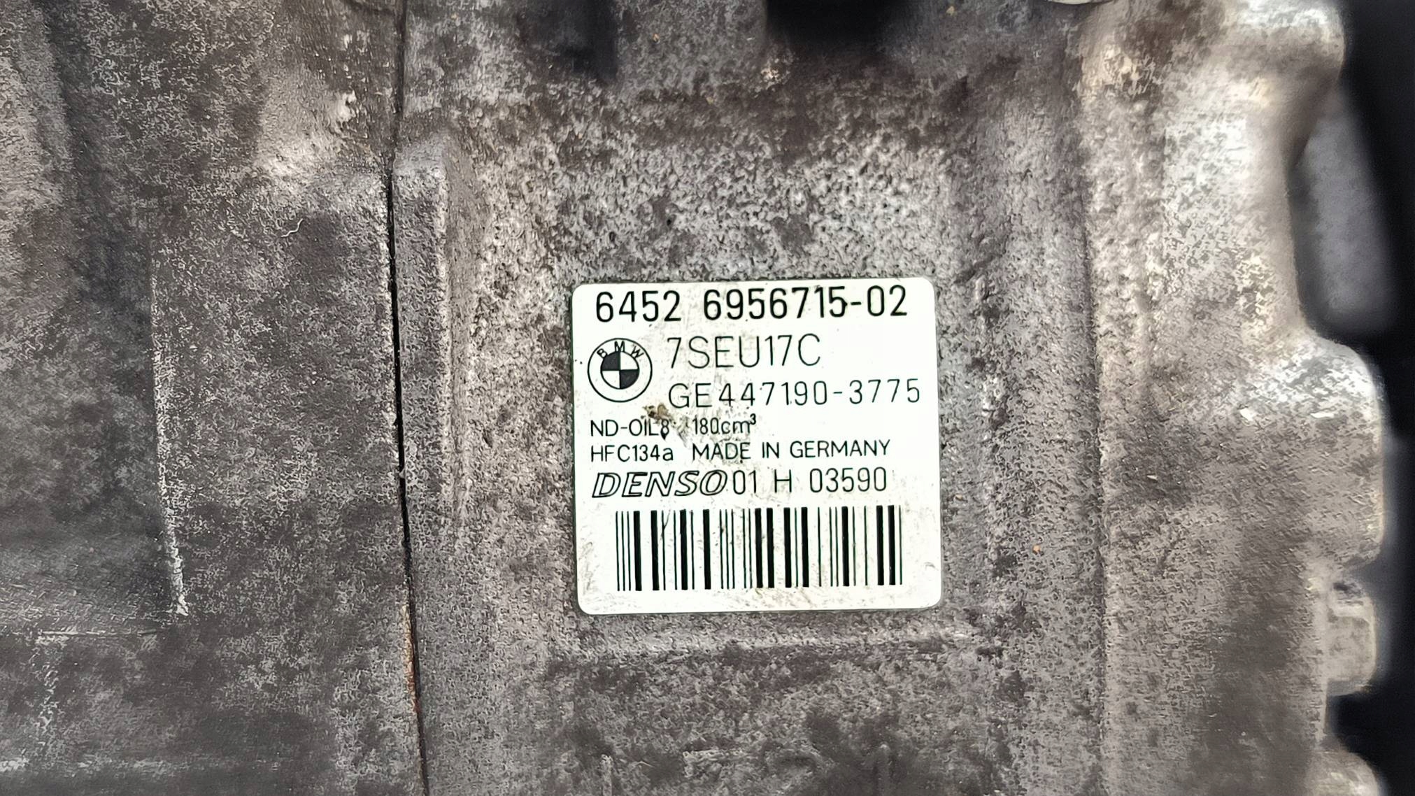 Klimakompressor klimaanlage 6956715 BMW E90