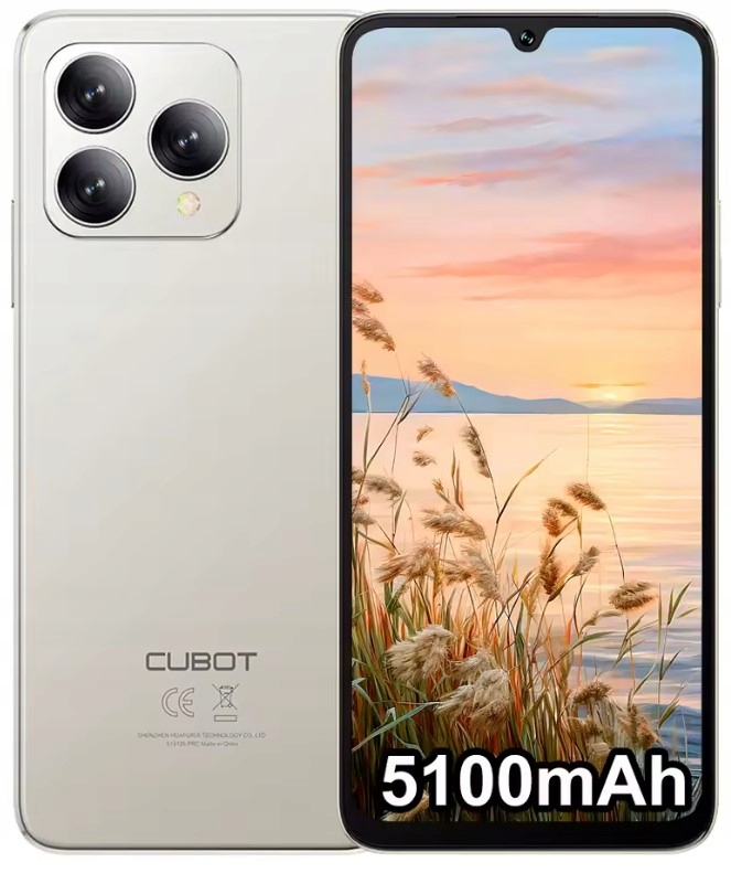 Smartphone Cubot A40 6,88" 12/256GB Dual Sim Nfc Android 15 Pouzdro Fhydro