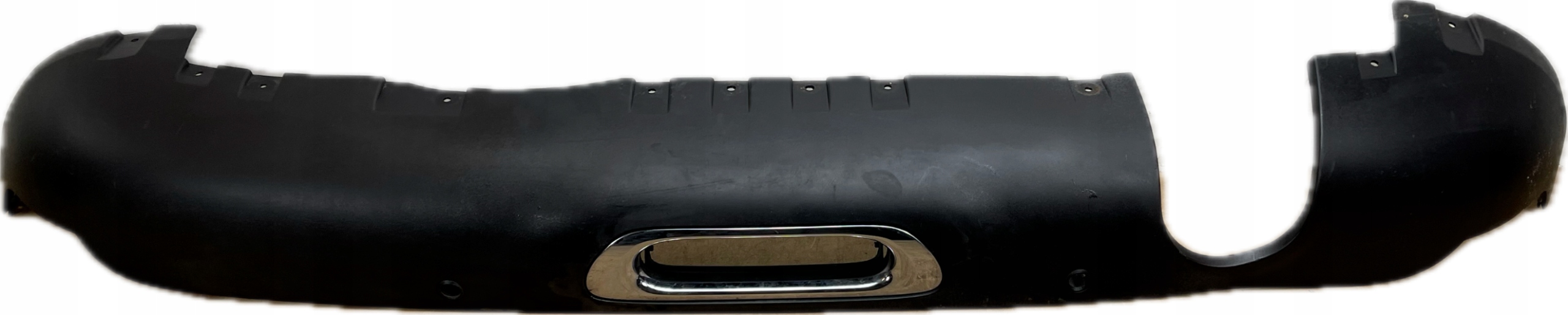 MINI F55 SPOILER Diffuseur Accessoires Pare choc Arrière Arrière CHROM 7318826