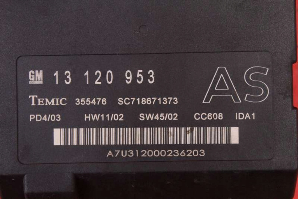 Unité commande confort 13120953 AS OPEL VECTRA C 2.2 DTI 125 KM 02-05