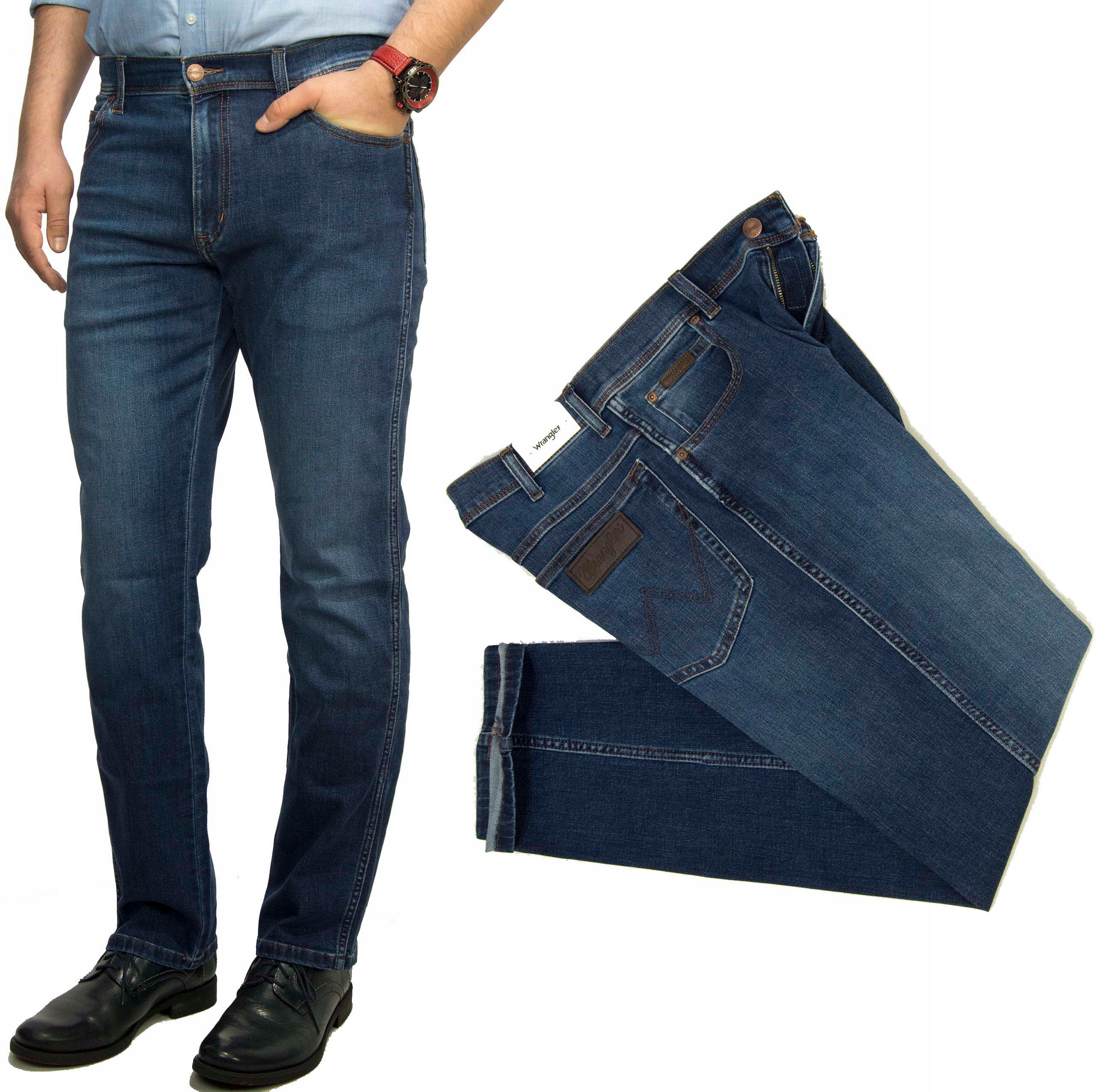 

Wrangler Texas Cool męskie spodnie jeansy W38 L34