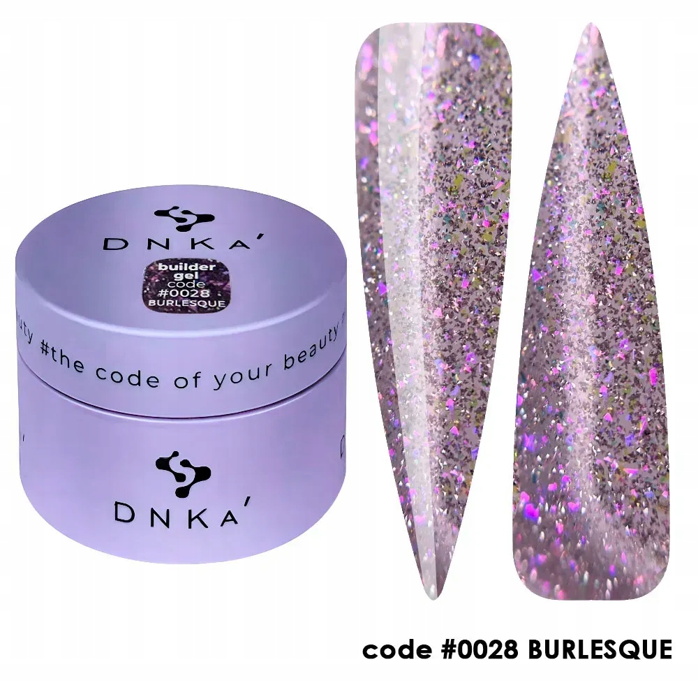 Żel budujący DNKa' Builder Gel #0028 Burlesque