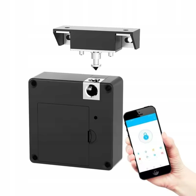 Nábytkový zámek pro skříně zásuvek, vitríny, komody Aplikace TTLock přívěsek na klíče