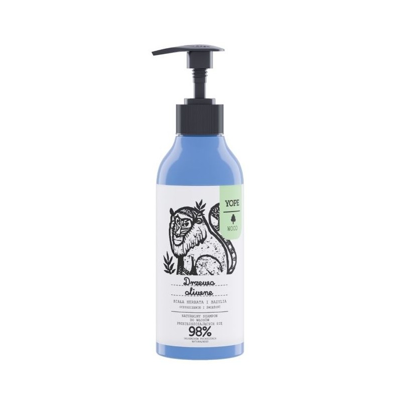 

Yope Szampon Do Włosów Drzewo Oliwne 300ml