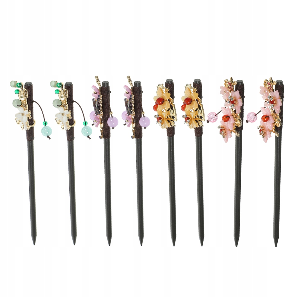 AKCESORIA DO WŁOSÓW DREWNIANYCH W STAROŻYTNYM STYLU Marka bez marki