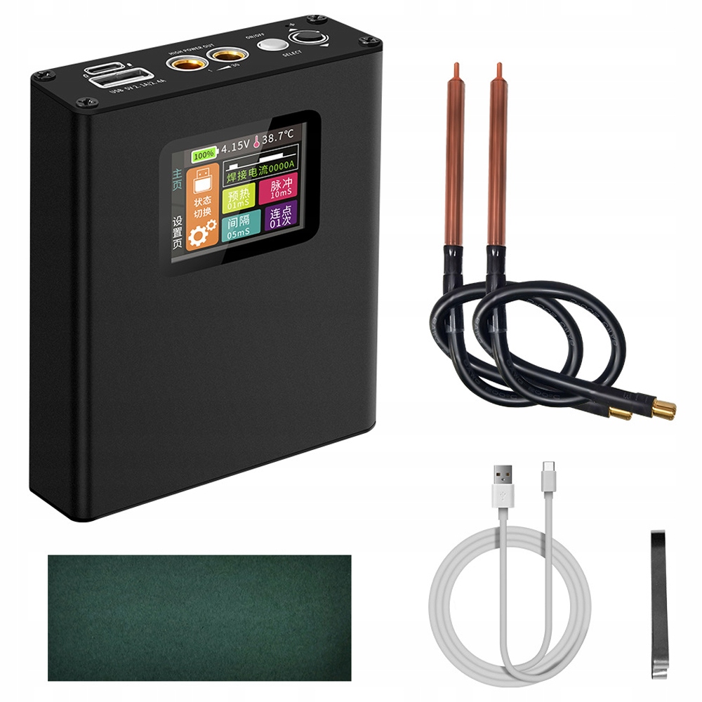 ZGRZEWARKA PUNKTOWA SPAWARKA LCD DO OGNIW 18650 BK