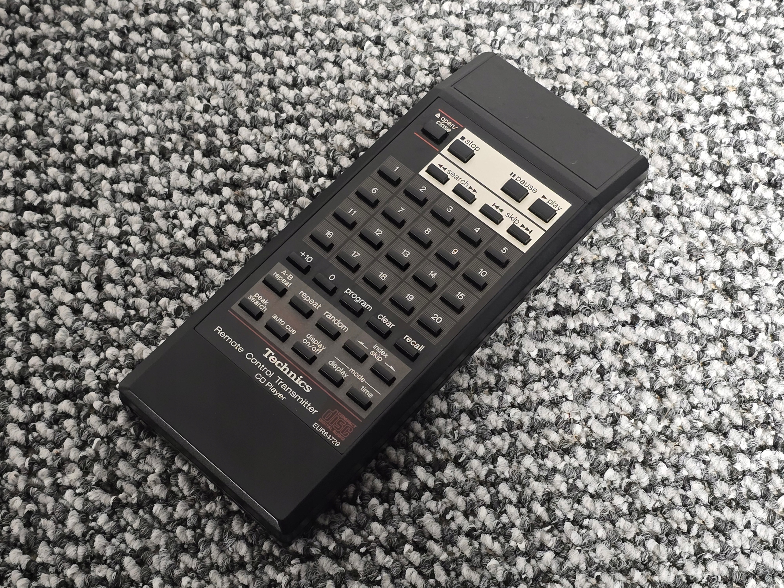 Dálkový Ovladač Originální Technics Pro SL-P777 SL-P999 EUR64729 F23%