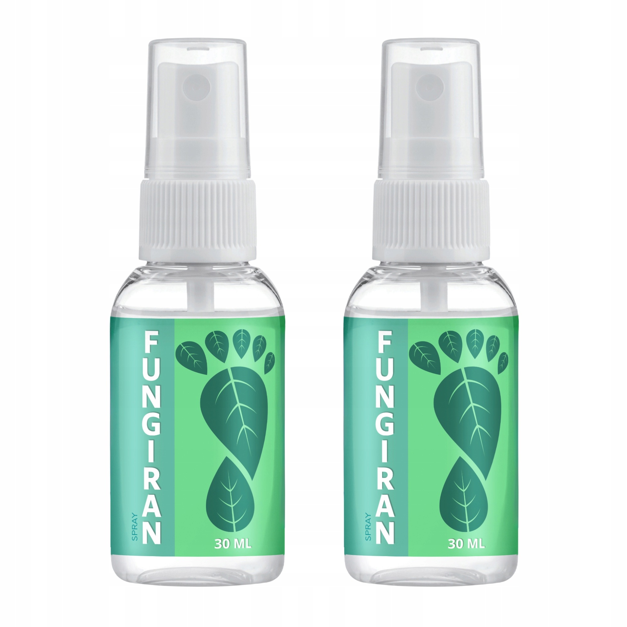 2x Fungiran – sprej pro péči o pokožku nohou a nehtů 30 ml