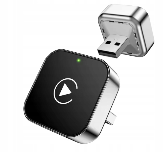 Adapter bezprzewodowy CarPlay Android Auto UISJL Plug & Play 5GHz WiFi