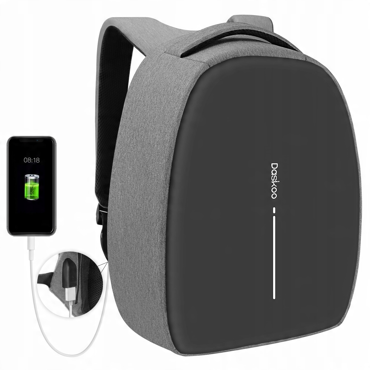 

Plecak Na Laptopa z portem Usb 15,6"