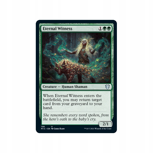 Mtg Eternal Witness (u)