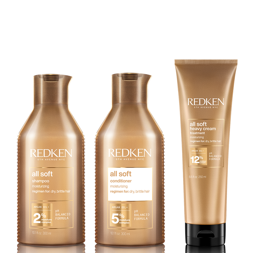 

Redken All Soft szampon odżywka maska zniszczone
