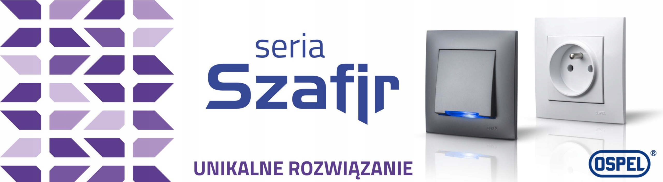 SZAFIR Łącznik podwójny schodowy SZARY MAT Rodzaj wyłącznik