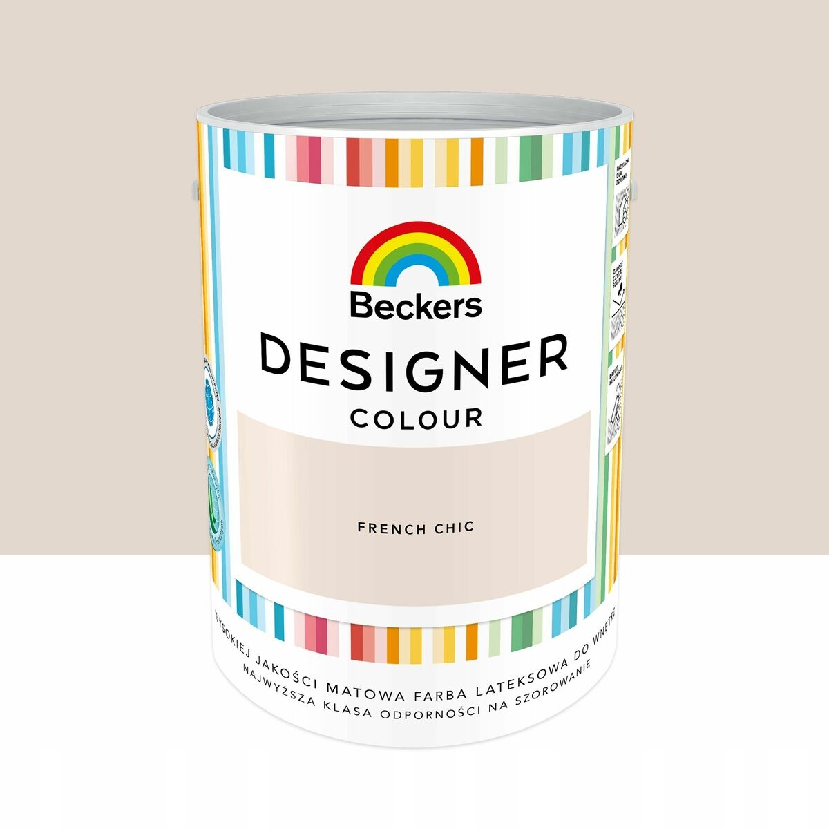 FARBA BECKERS DESIGNER FRENCH CHIC 5L Wielkość opakowania 5 l