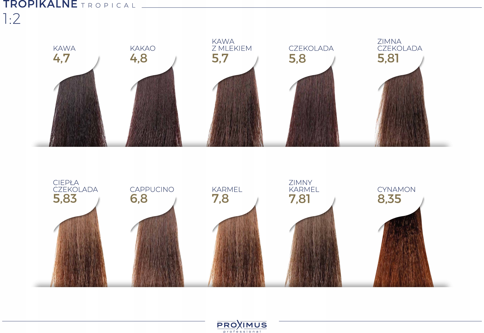 Proximus Supreme Color Nanotechnology Farba 3 Pojemność 100 ml