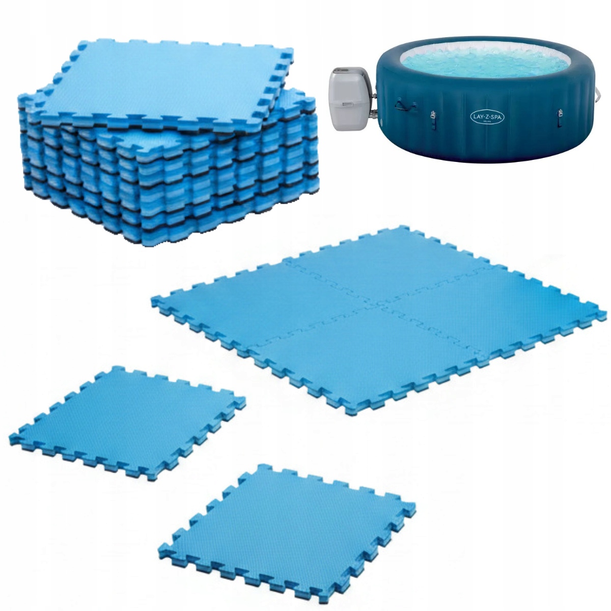 Pěnová podložka pod dno Lay-Z-Spa pro Bestway 60029, protiskluzová