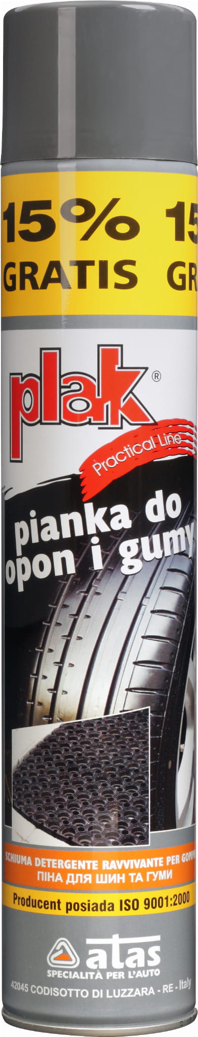

Plak pianka do opon i gumy 500ml