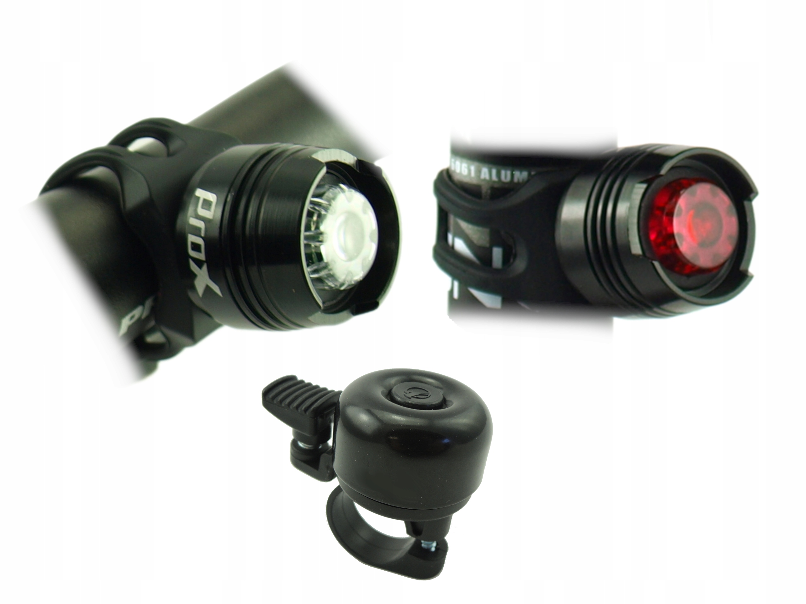 

Lampa przód + tył Led Prox zestaw lamp + Gratis