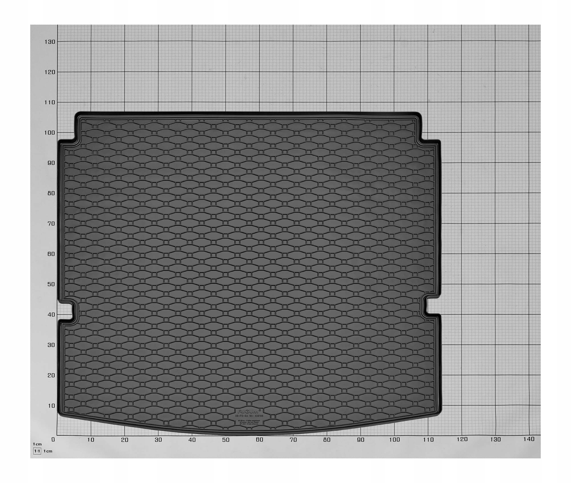 Dywaniki i mata do Ford Galaxy od 2015- Materiał guma