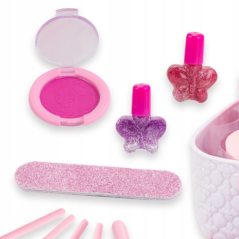 Kosmetyki Zestaw do Makijażu dla Dzieci Kuferek Make Up Cienie + Prezent Bohater brak