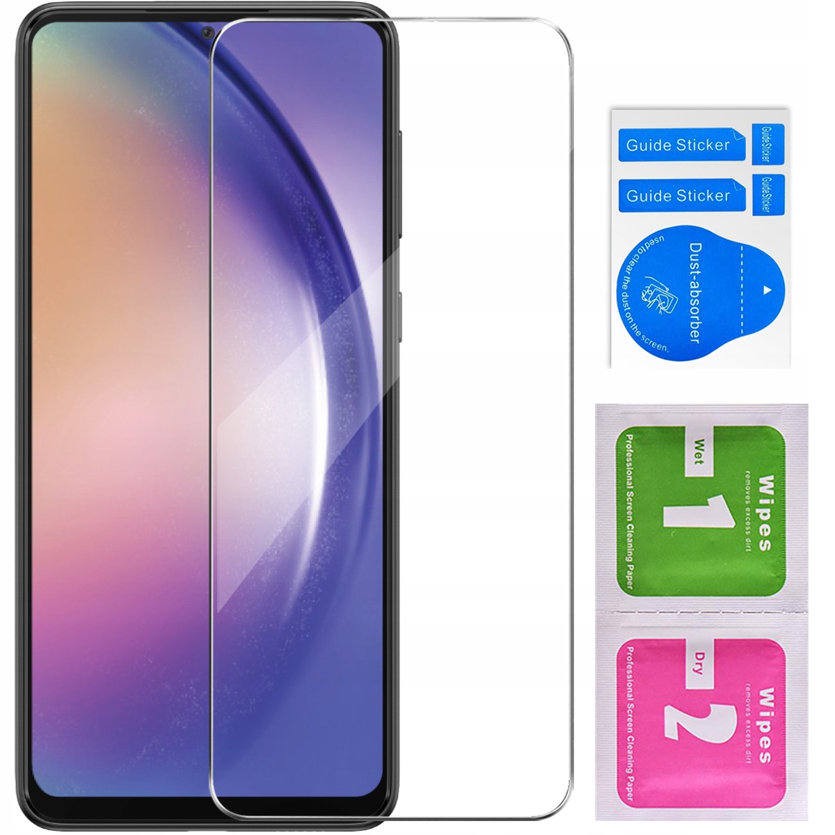ETUI do Samsung Galaxy A54 5G CASE MATT + SZKŁO 9H Typ plecki