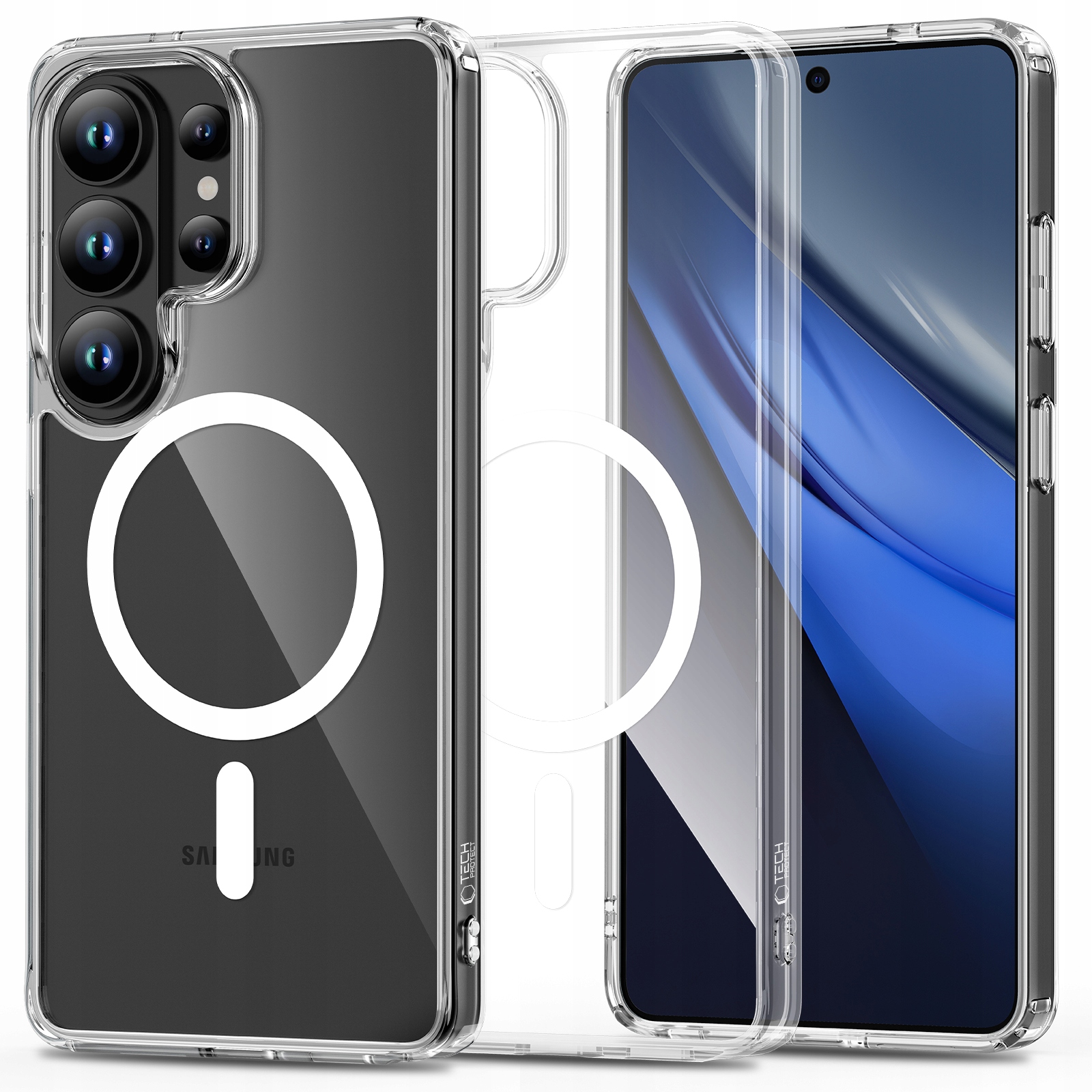 Tech- Protect Flexair Hybrid MagSafe Galaxy S26 Ultra Clear Tech- Protect