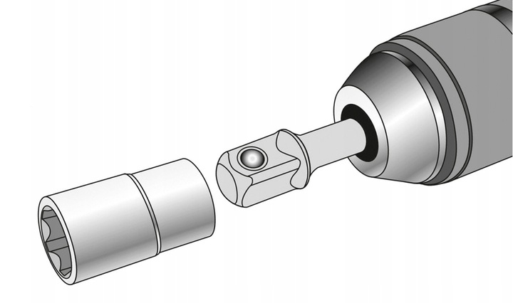 ЭЛЕКТРИЧЕСКИЙ УДАРНЫЙ ГАЙКОВЕРТ ДЛЯ КОЛЕС 1/2 БОЛЬШОЙ НАБОР