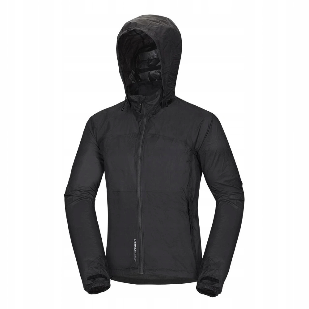 Northfinder Northkit 2L pánská multisportovní bunda sbalitelná černá 23180/