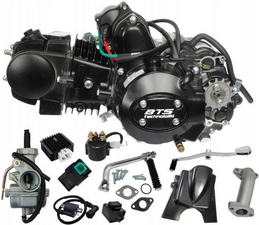 Silnik 125 cc Moretti aluminiowy 12 KM manualny