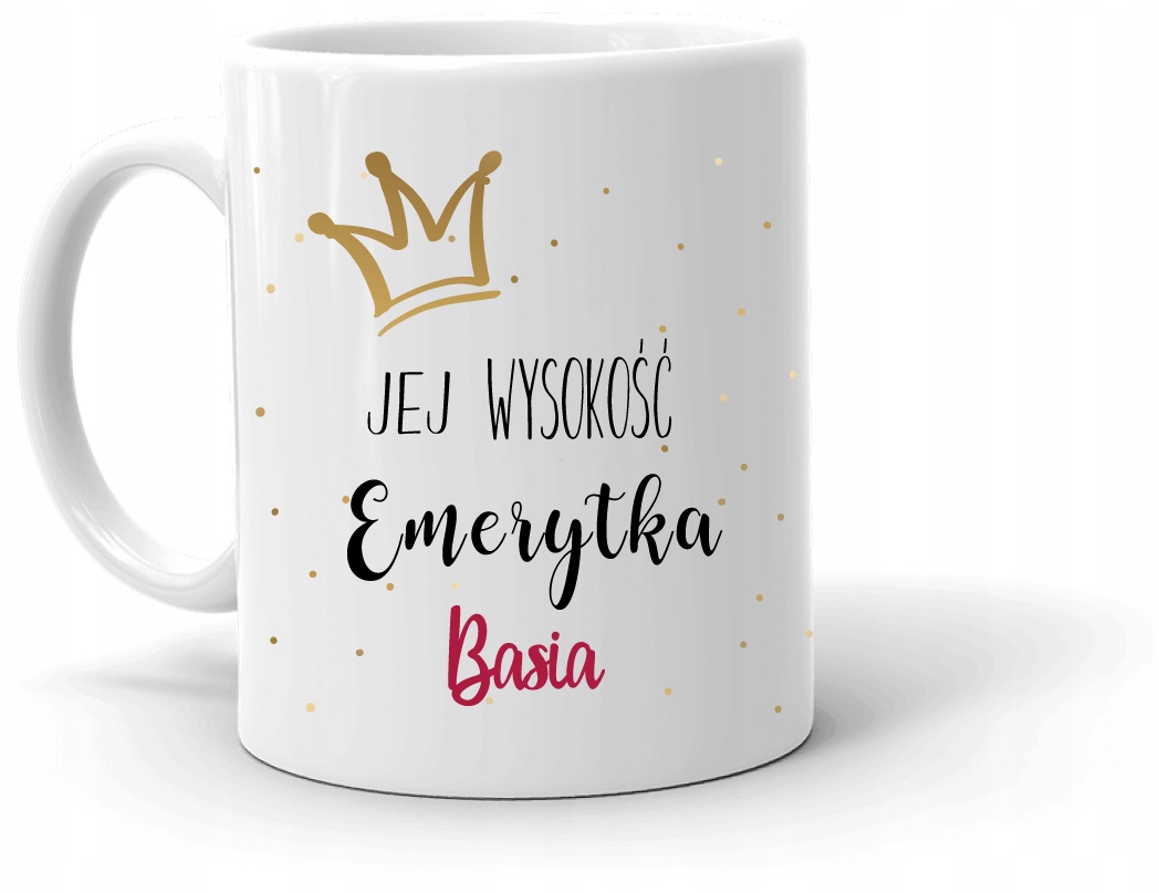 

Kubek dla Emerytki Emeryta emerytura