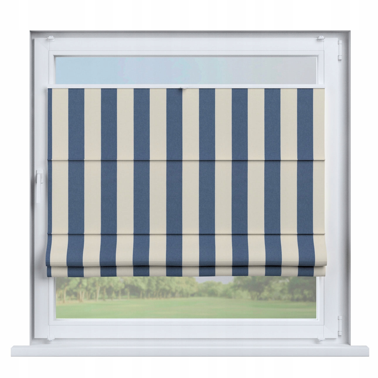 Dekoria Roleta plisé Římská Sicílie 100x170 odstíny modré