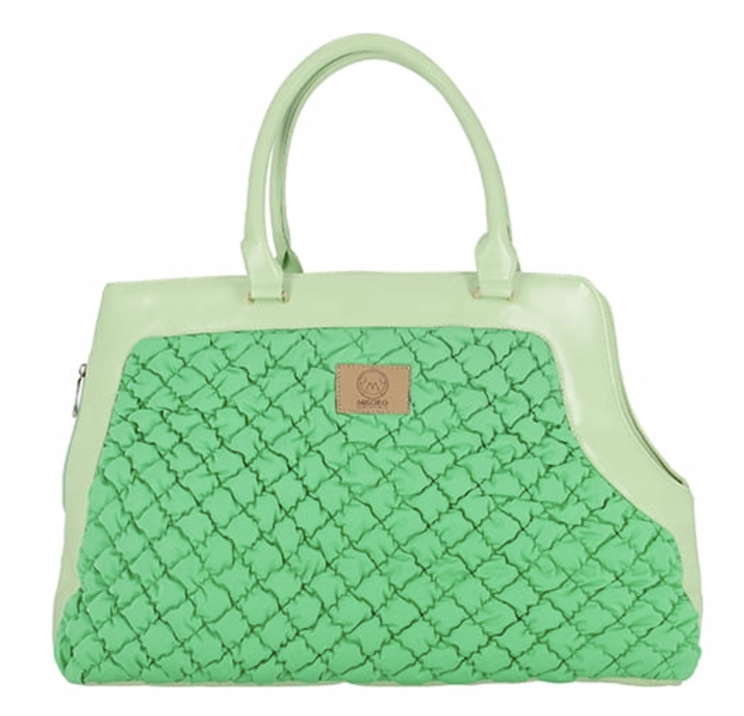 Levně Misoko Přepravka pro psy a kočky, 51x18x34.5 cm, zelená Taška