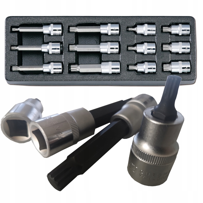 ZESTAW NASADEK 1 2 Z BITEM SPLINE HONITON