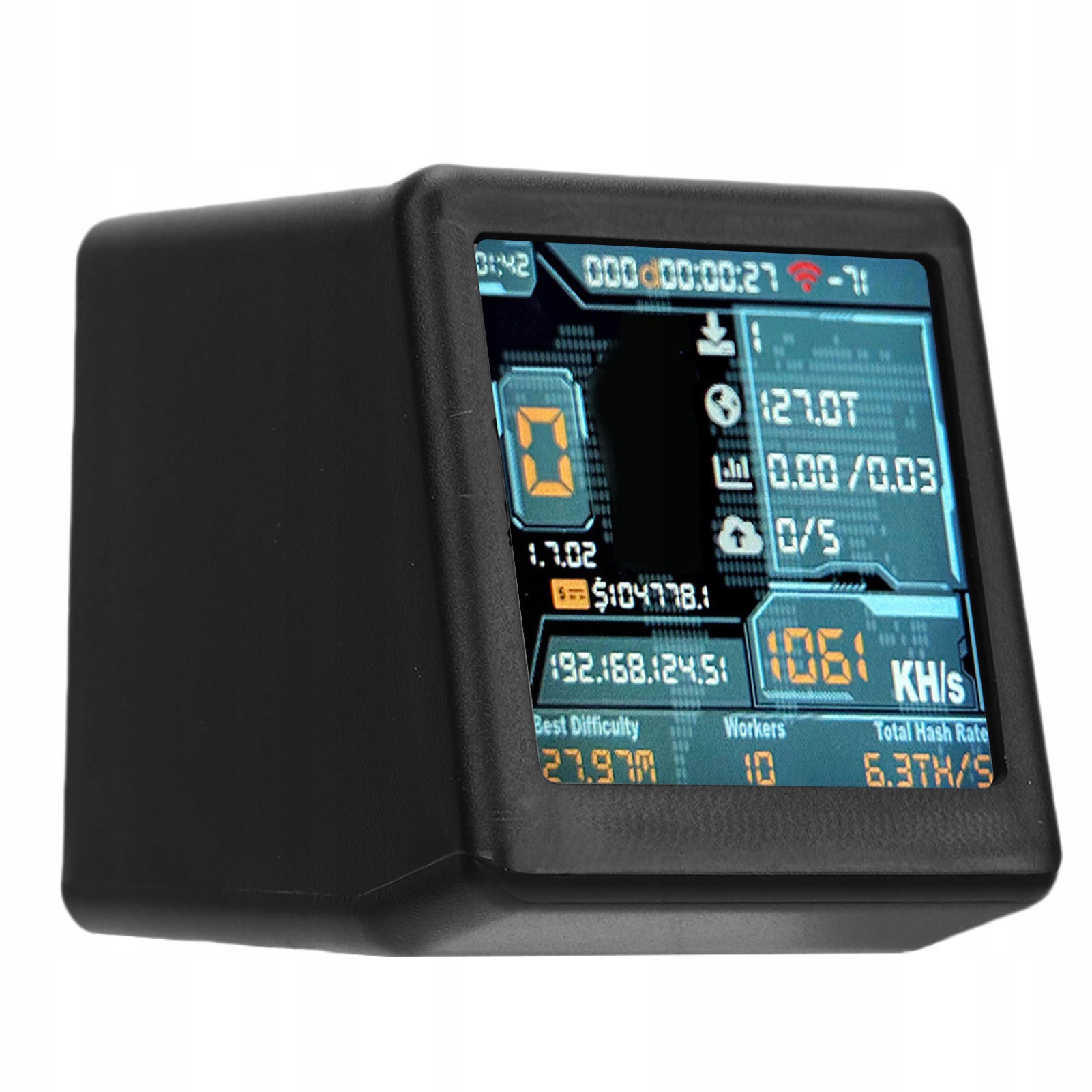 Bitcoin Solo Lottery Miner 1060KH/s Hashrate USB BTC Miner NaMachine 02