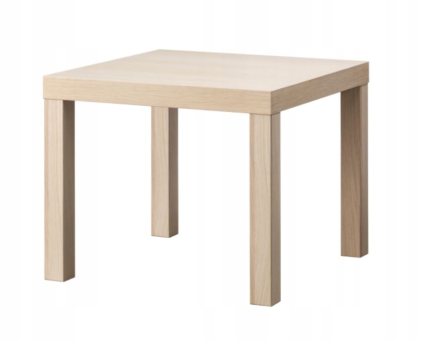 IKEA STOLIK STÓŁ LACK KWADRATOWY DĘBOWY 55x55
