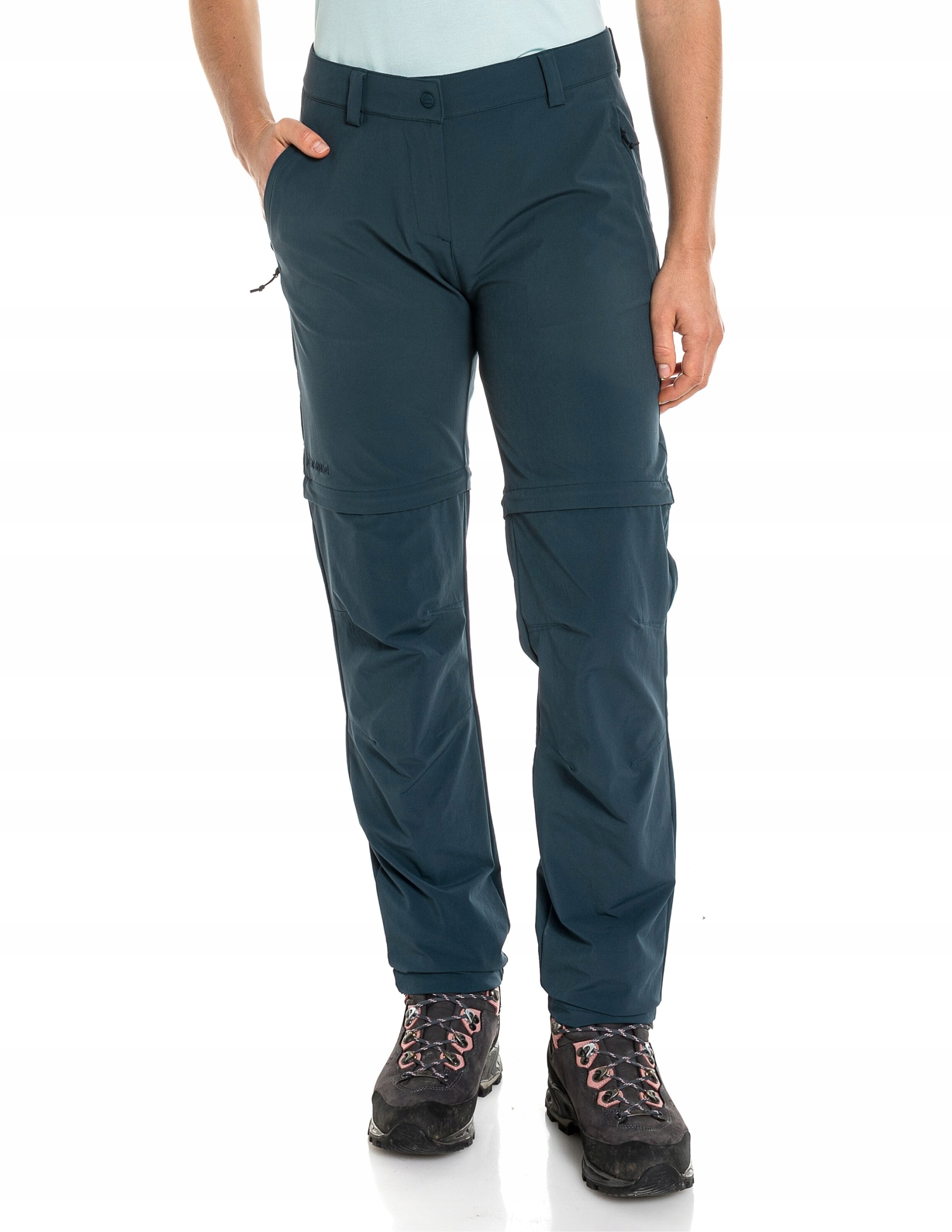 Spodnie trekkingowe damskie Schöffel Ascona Zip Off Granatowy 34