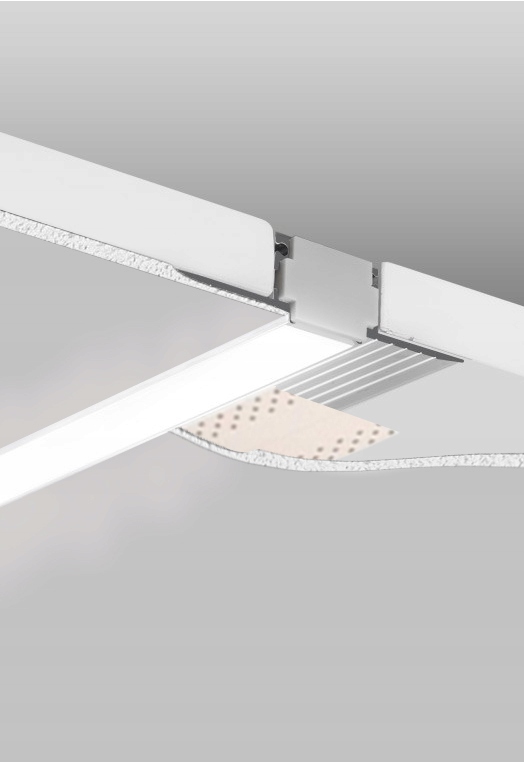 Oprawa LED wpuszczana 120cm do zagipsowania (21mm) Rodzaj sufitowa wpuszczana