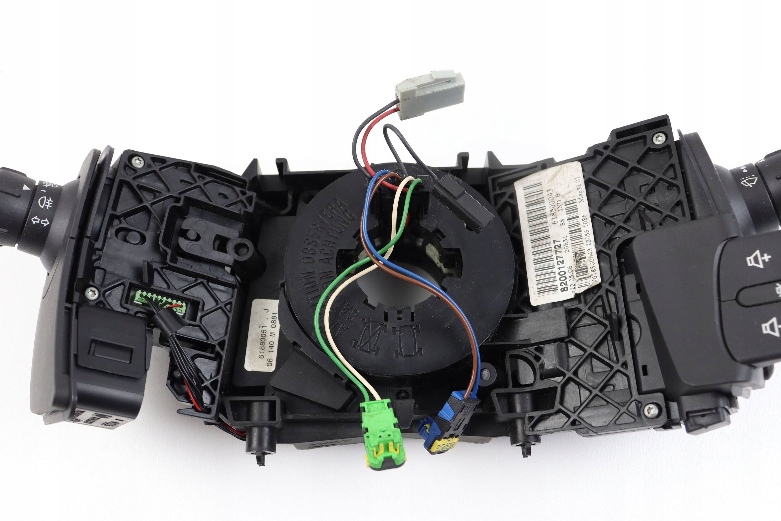 RENAULT MEGANE II SCENIC II steering wheel levers and controls control ring 61880051
