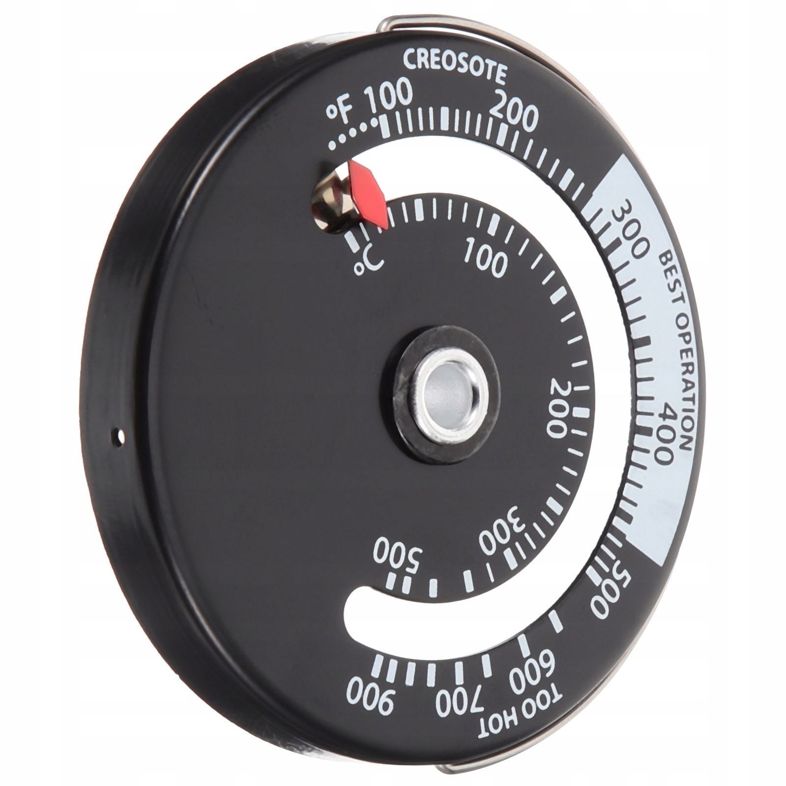 KOMPAKTOWY TERMOMETR-HIGROMETR DO PIECA Z CZYTELNYM WYŚWIETLACZEM