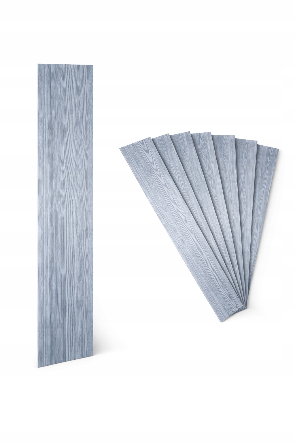36 x Vinylové Podlahové Panely Samolepící Desky Šedé 914 MM X 152 MM