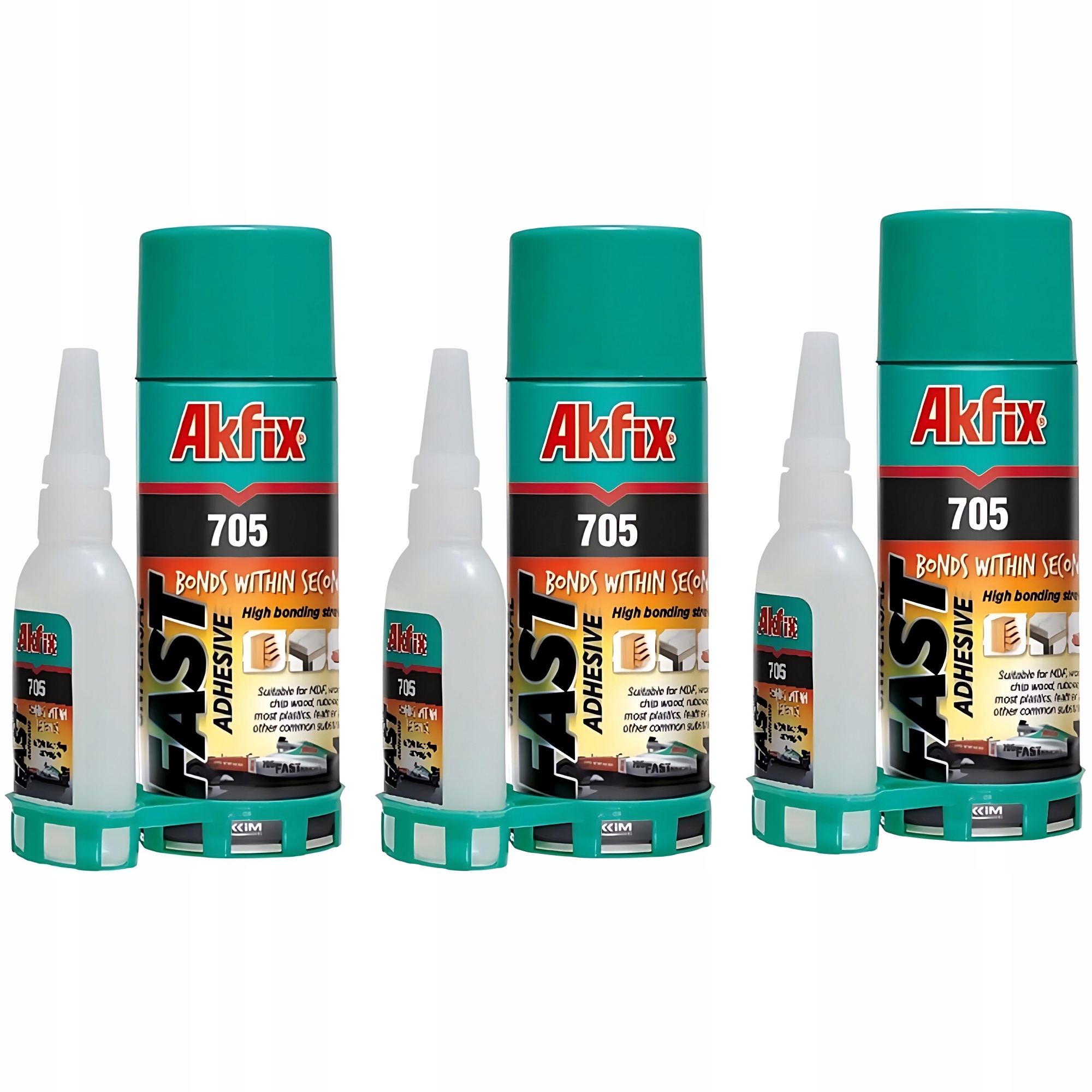 Klej Cyjanoakrylowy Gęsty Glue Sekundowy Błyskawiczny Akfix 705