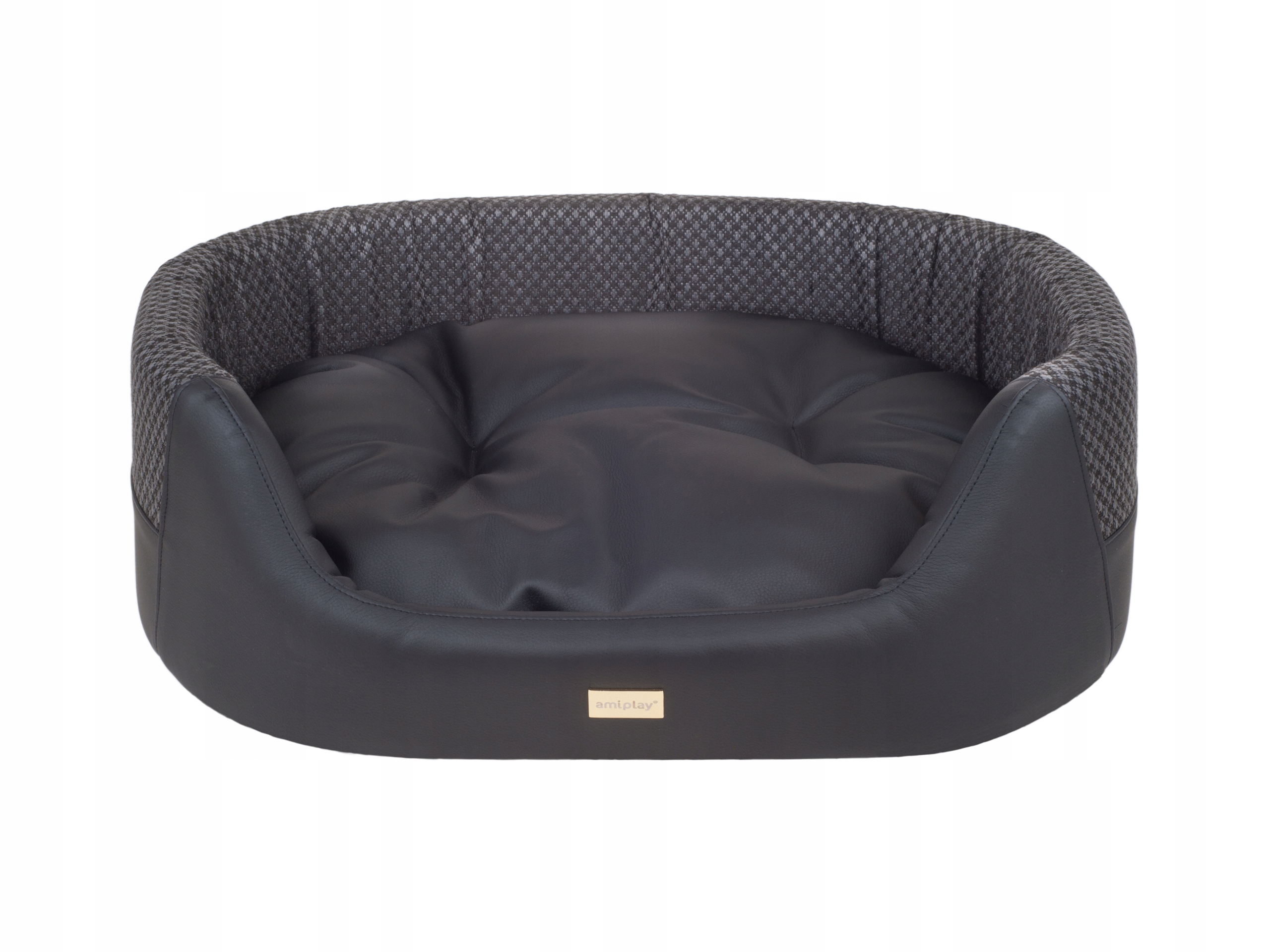 

amiplay Legowisko Owalne Morgan 2in1 M Czarne