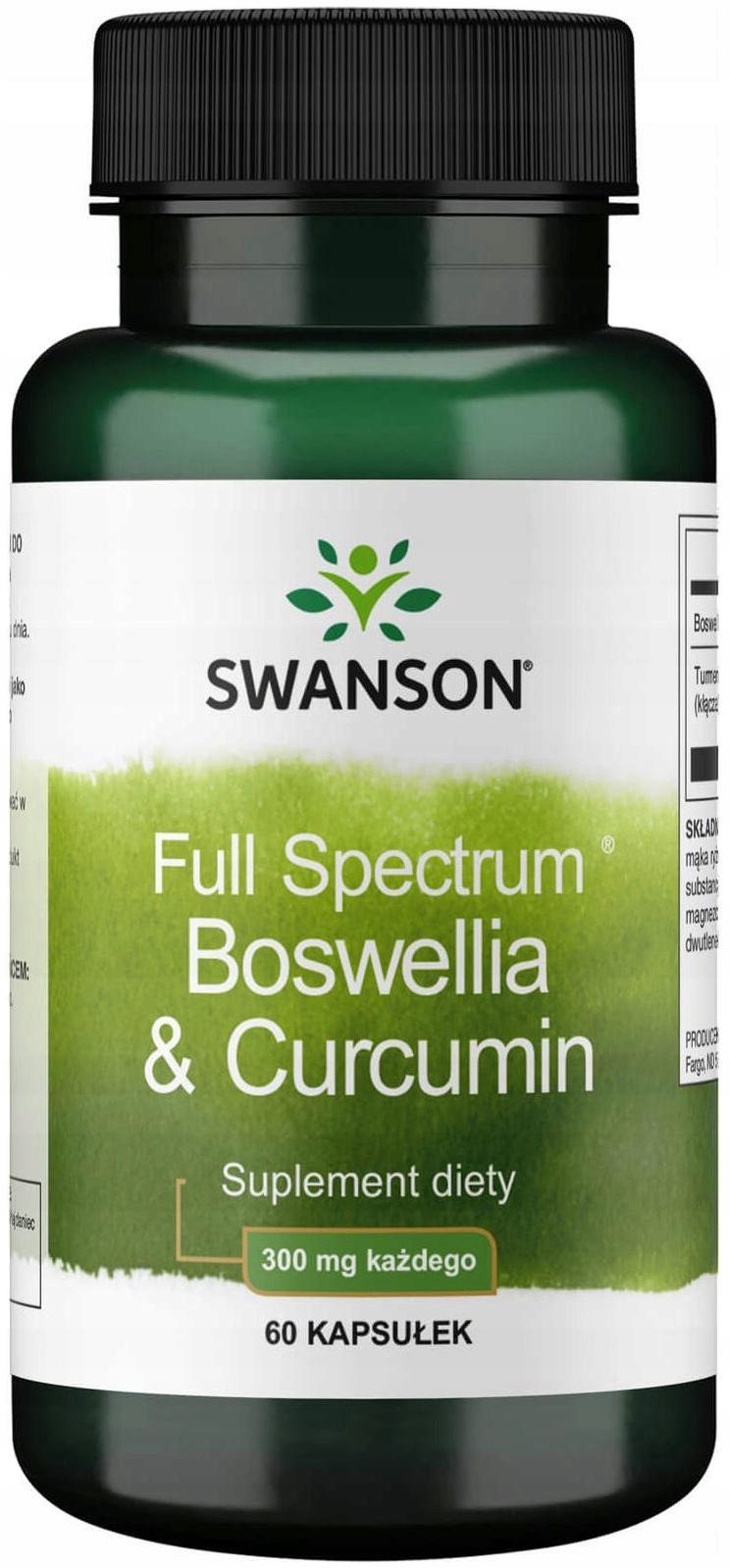 Swanson Boswellia Kurkumina 60 kapsułek NA STAWY PRZECIWZAPALNE — 5