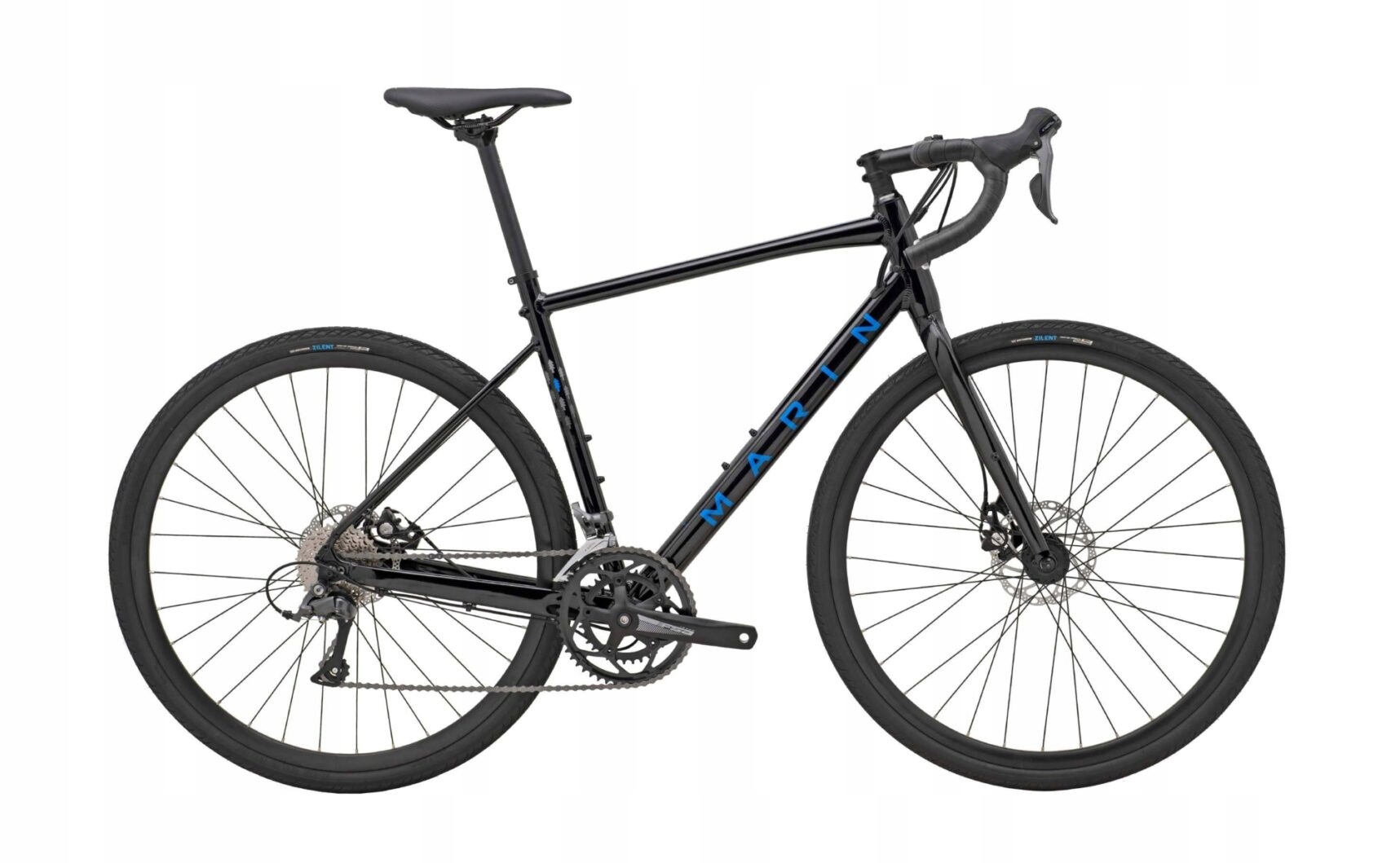 Rower Marin Gestalt rama 54cm czarny aluminiowy gravel Claris