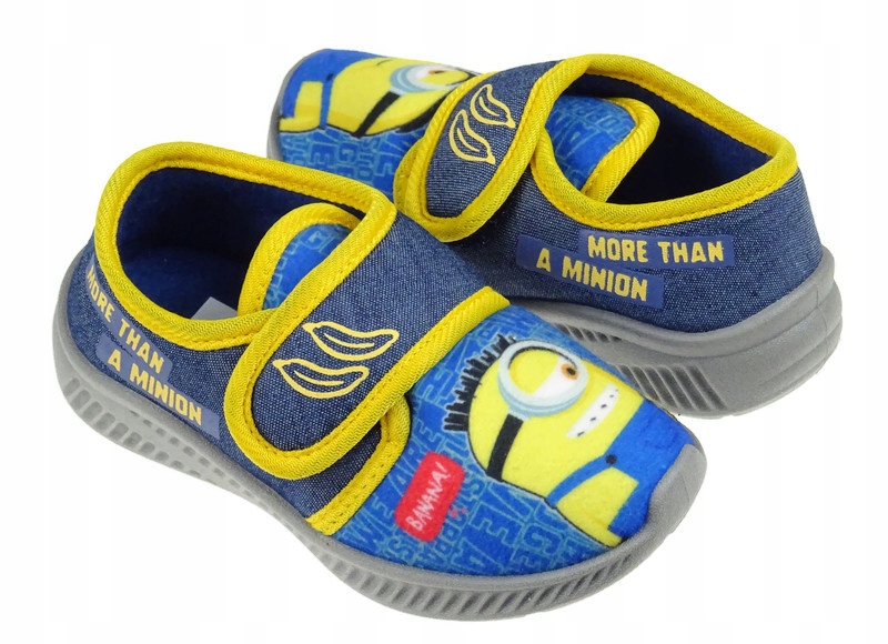 

Kapcie na rzep Minionki granatowe 25