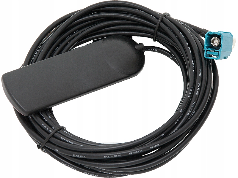 ANTENA SAMOCHODOWA FAKRA Z KABLEM NA SZYBĘ PRZEWÓD 3m