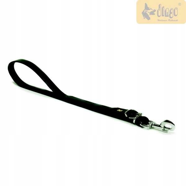 

Pejcz skóra Dingo szyty wymienny karabińczyk 50 cm